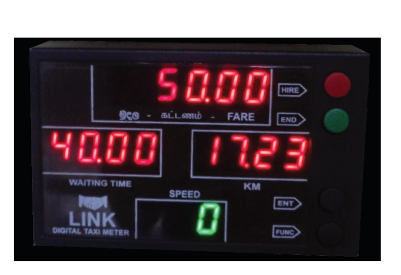 Three Wheel Taxi fare meters